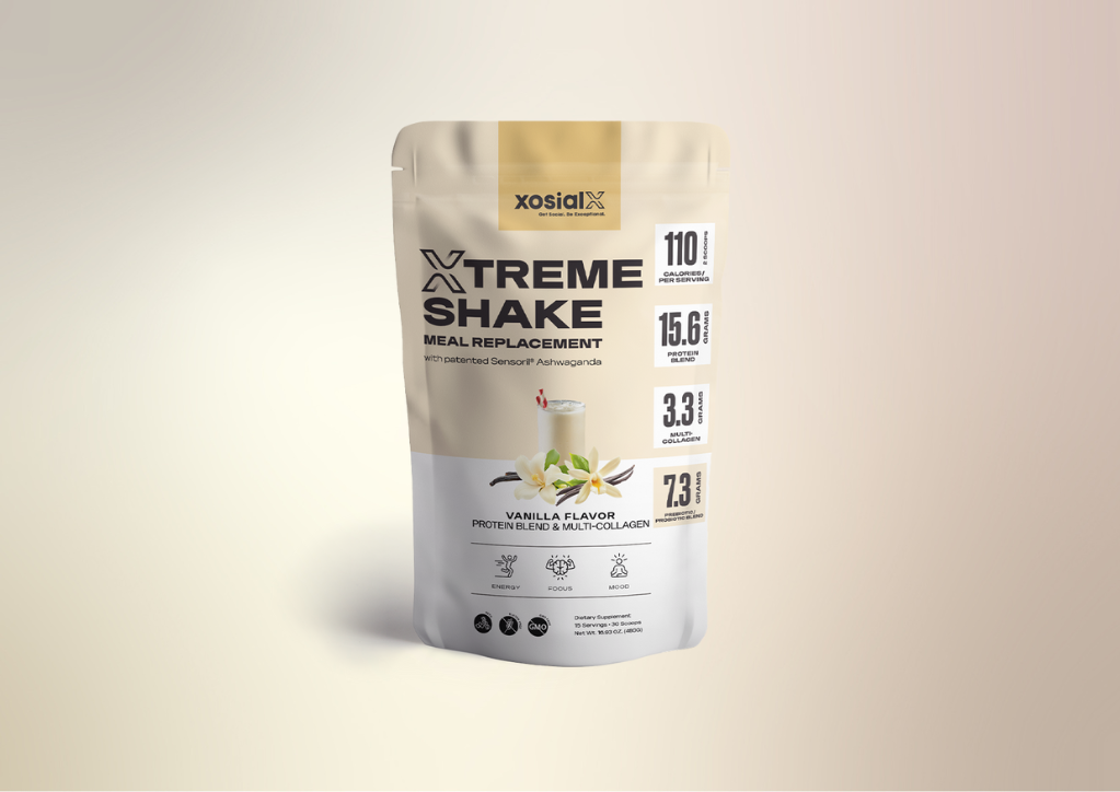 Xtreme Shake — Vanilla with Sensoril Ashwagandha