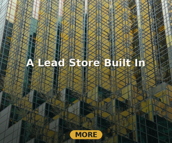 A lead store, built in. Buy leads where you already work them.