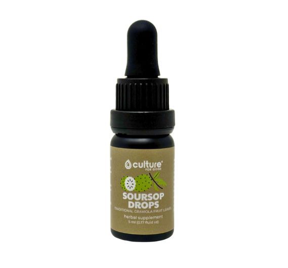 Soursop Drops dropper bottle